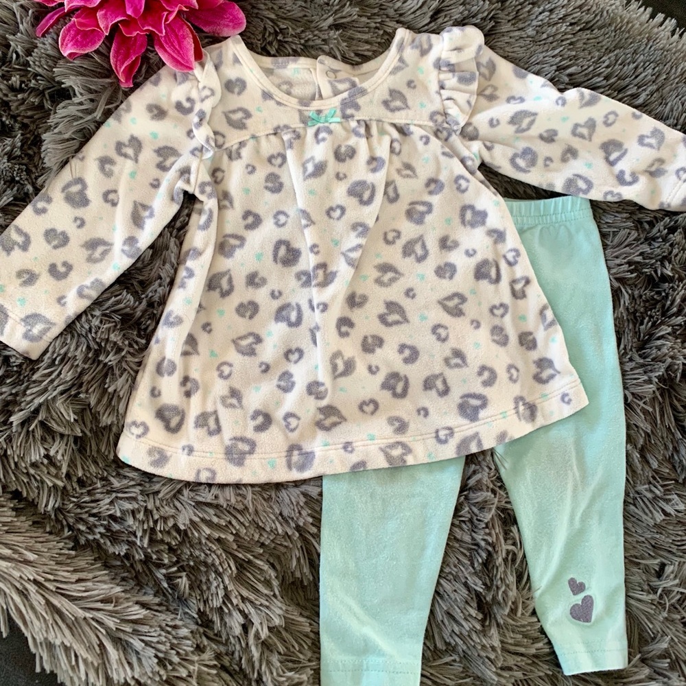 Baby girl matching set